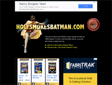 Tablet Screenshot of holysmokesbatman.com